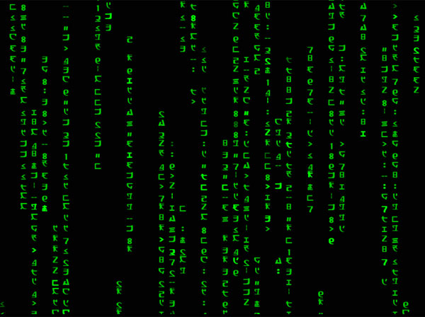 Click to view Animated Matrix Code Wallpaper 1.0.0 screenshot